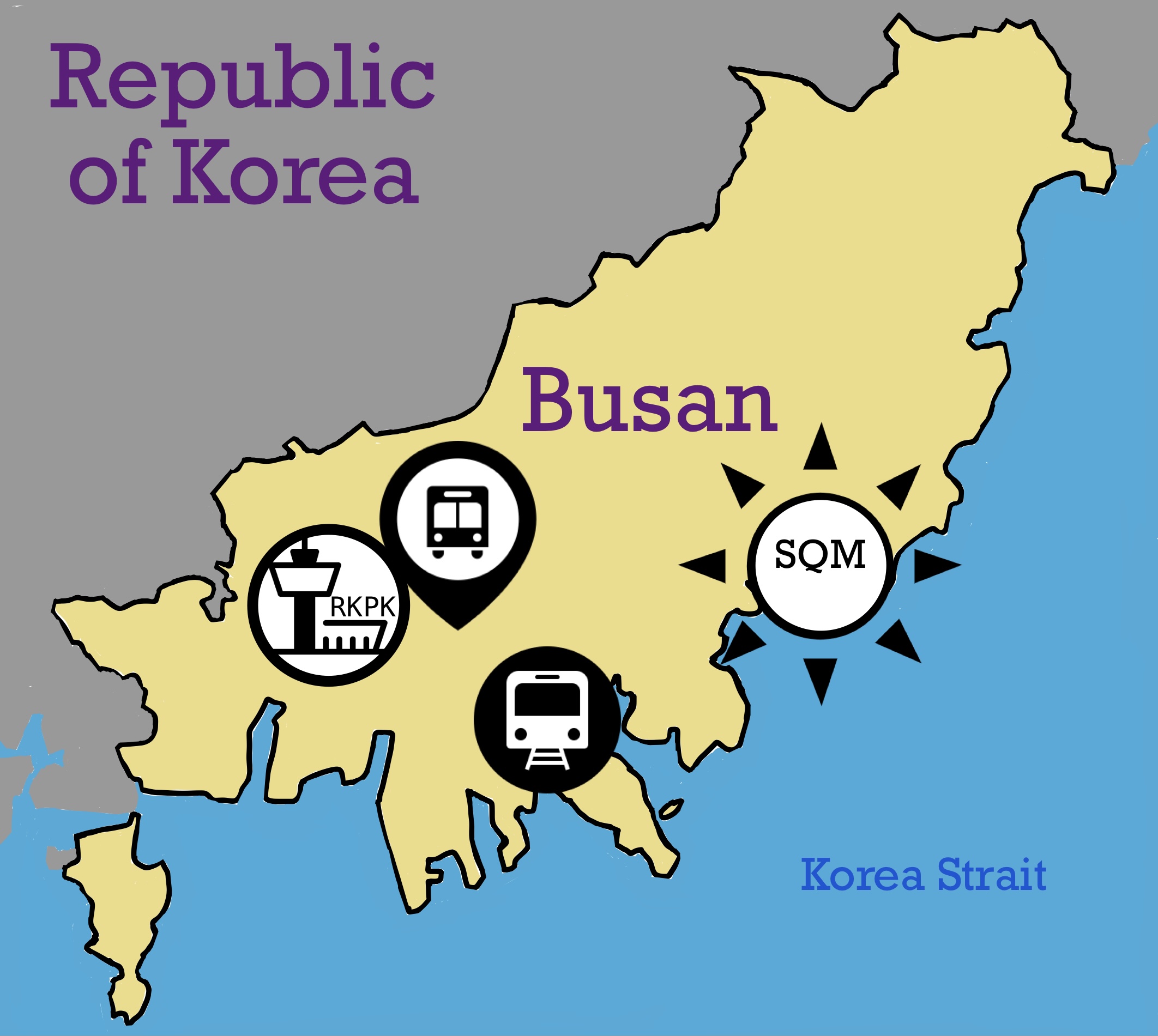 Transports in Busan